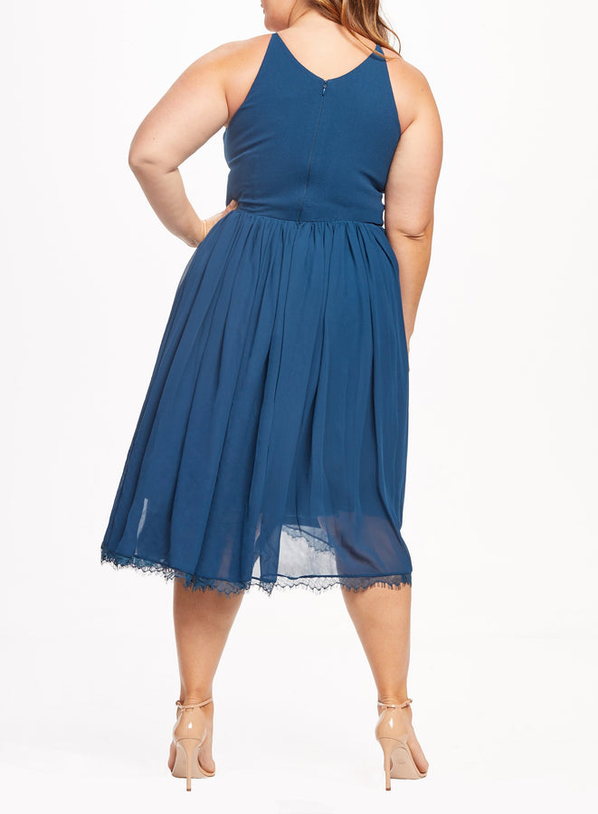 Alicia Midi Dress-Plus