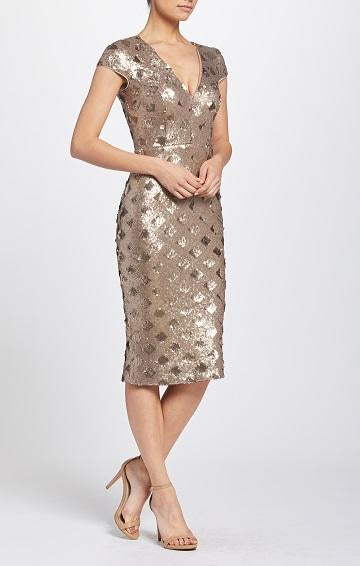 Allison Sequin Midi Dress