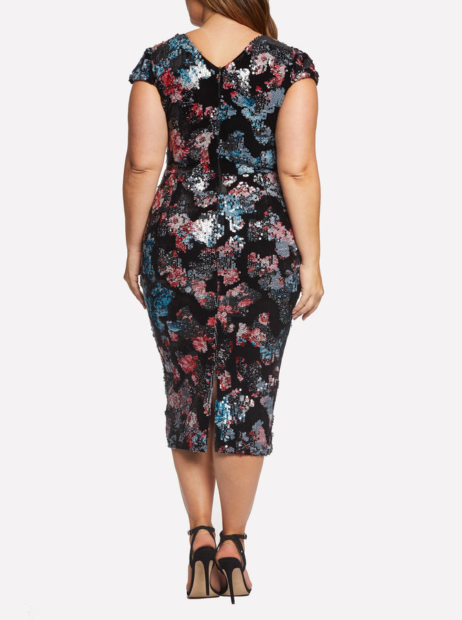 Allison Midi Dress-Plus