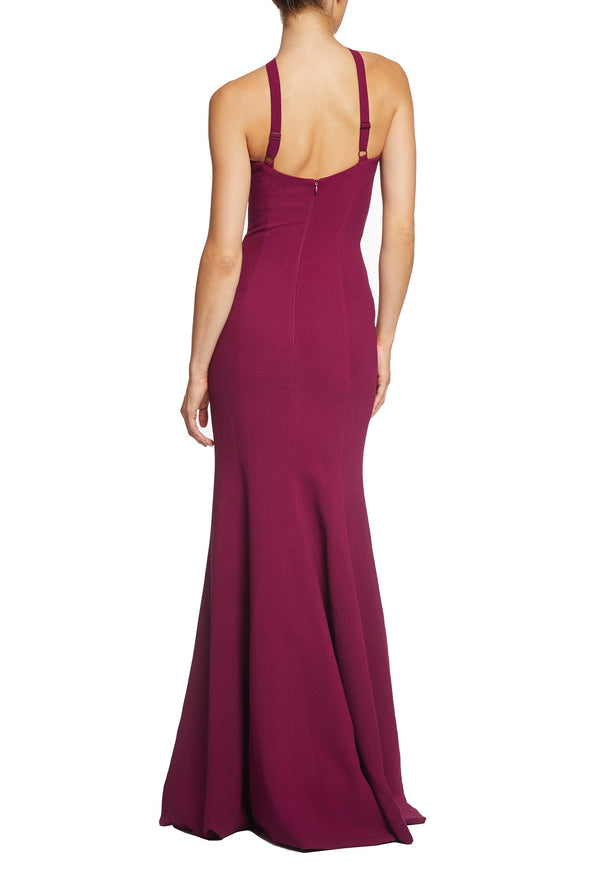 Brianna Halter Mermaid Gown