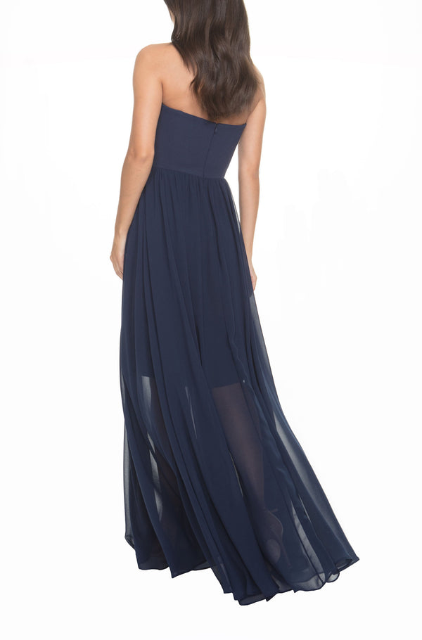 Ella Strapless Gown