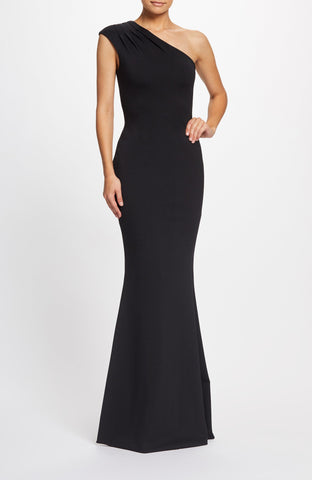 Eva One Shoulder Stretch Gown