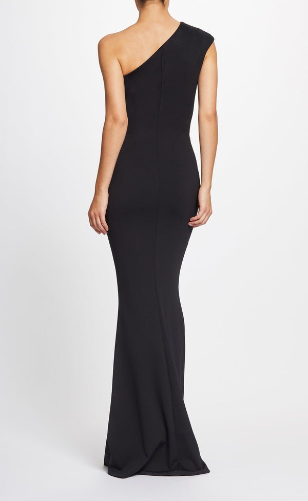 Eva One Shoulder Stretch Gown