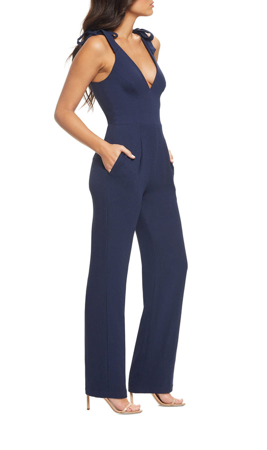 Maira Tie-up Strap Jumpsuit