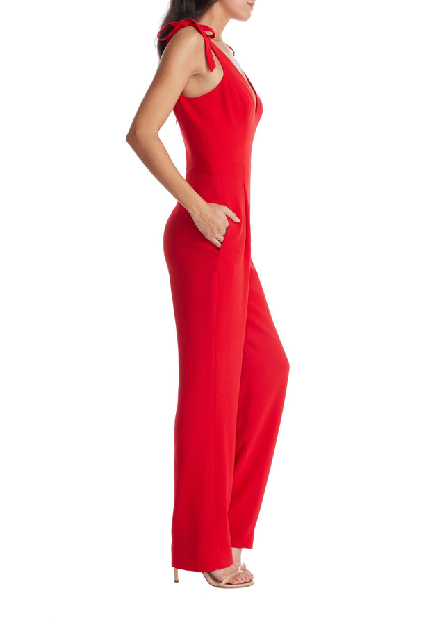 Maira Tie-up Strap Jumpsuit