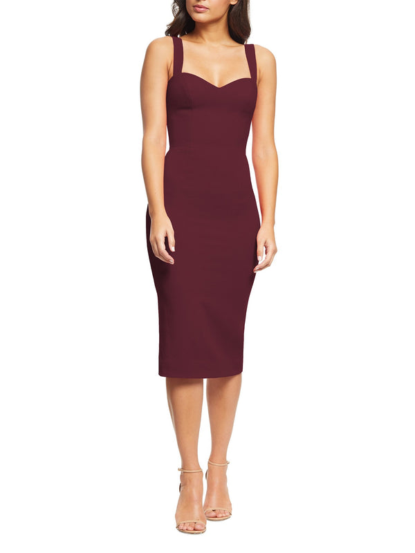 Nicole Sweetheart Neck Cocktail Dress