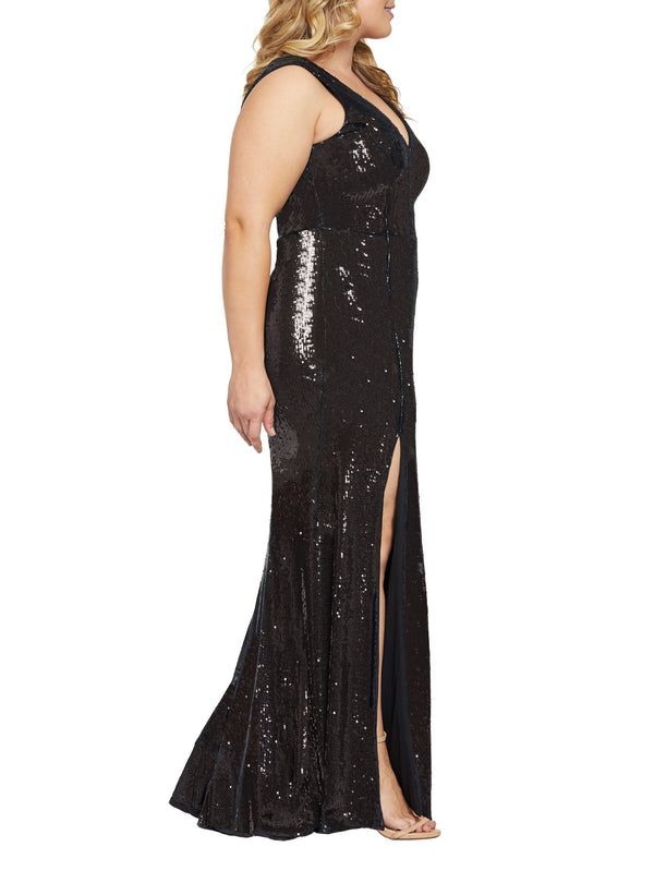 Sandra Sequin Gown-Plus