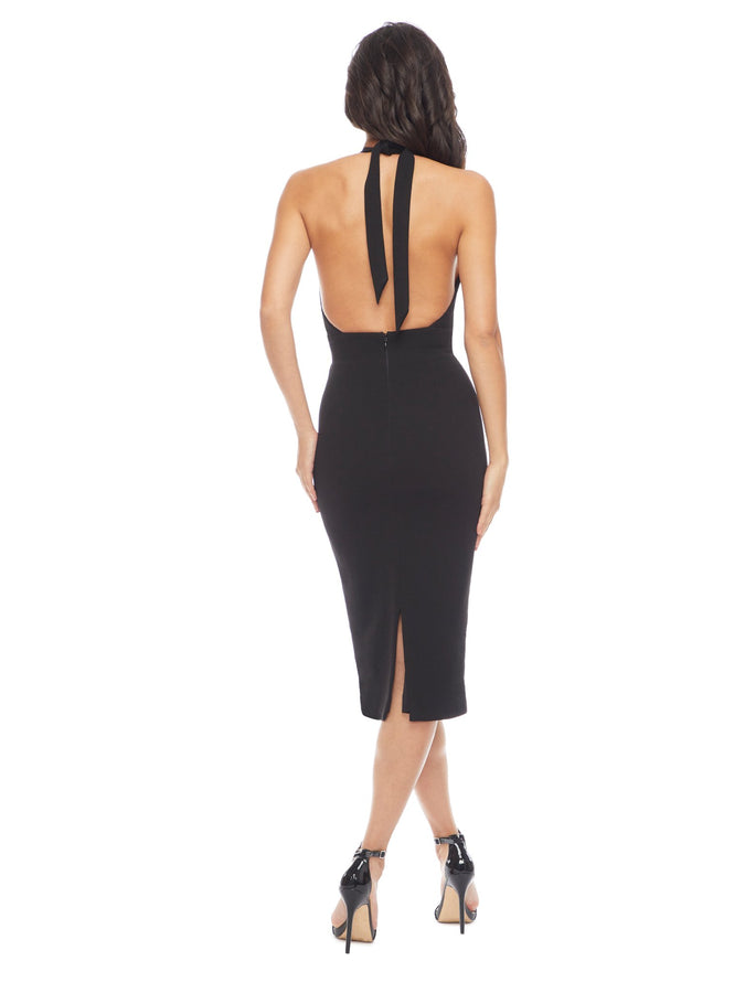 Vanessa Halter Body-Con Midi Dress