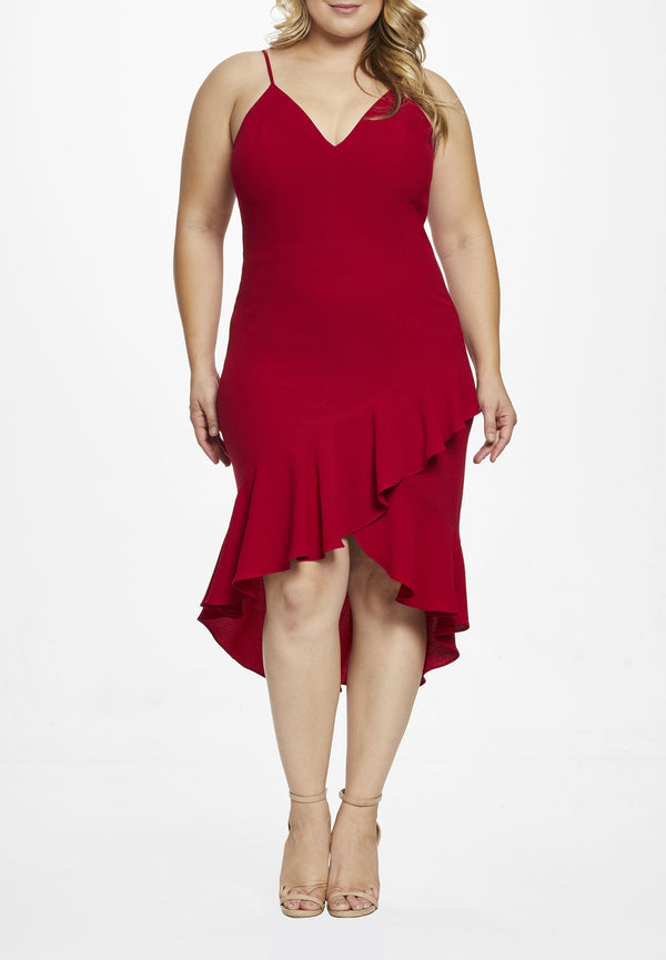 Wendy Hi-Low Dress-Plus