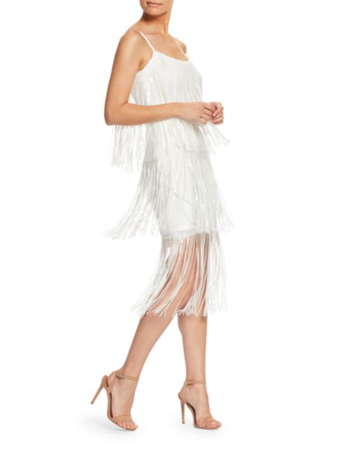 Roxy Sequin Fringe Dress