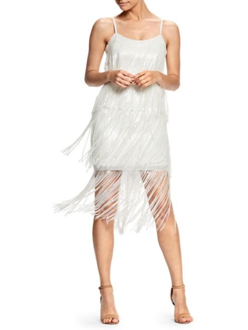 Roxy Sequin Fringe Dress